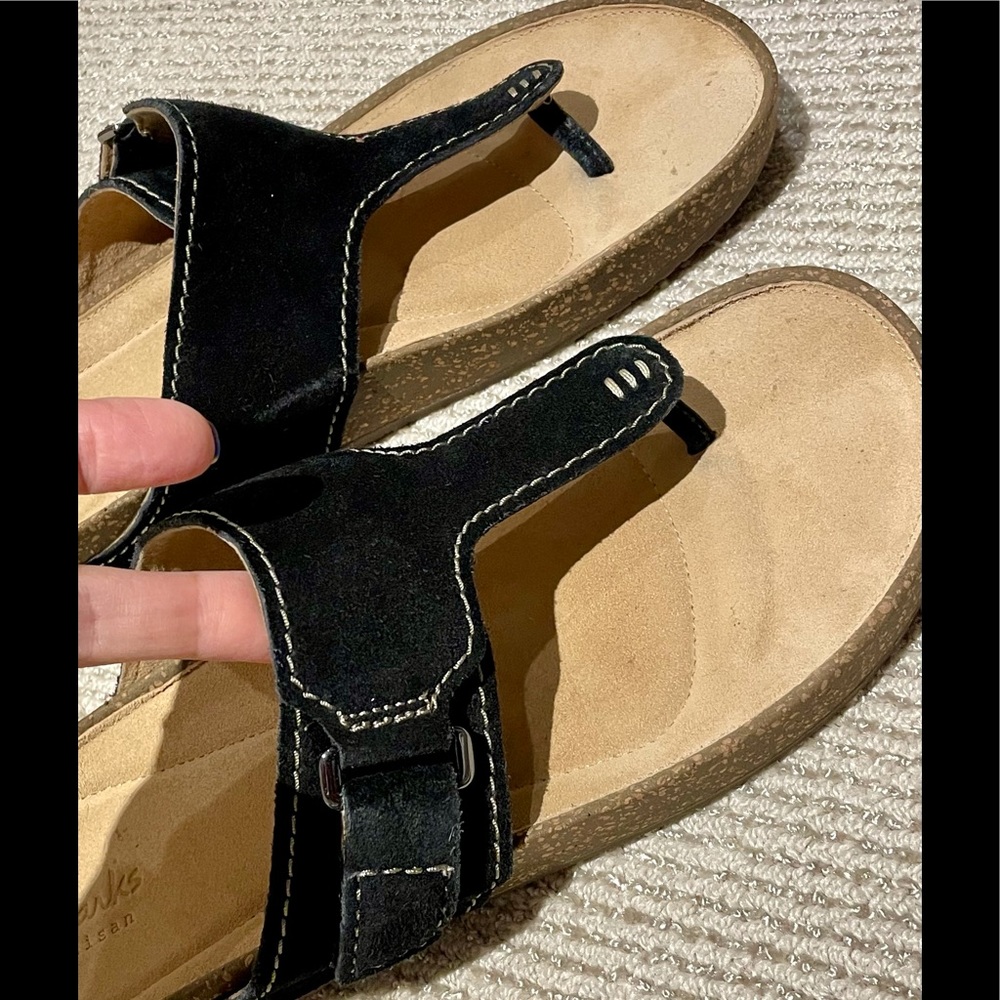 Clarks NEW suede sandals